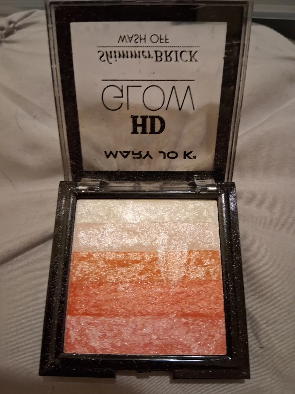 Mary Jo K HD Glow Shimmer Brick - Peachy Bronze